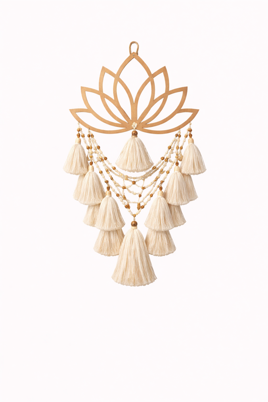 Bohemian wall hanging black and white