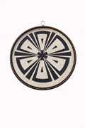 Geometric bamboo wall decoration