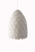 Feather-like pendant light design