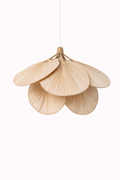 Palm leaf pendant lamp design
