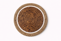 Natural woven placemat