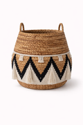 Bohemian seagrass basket