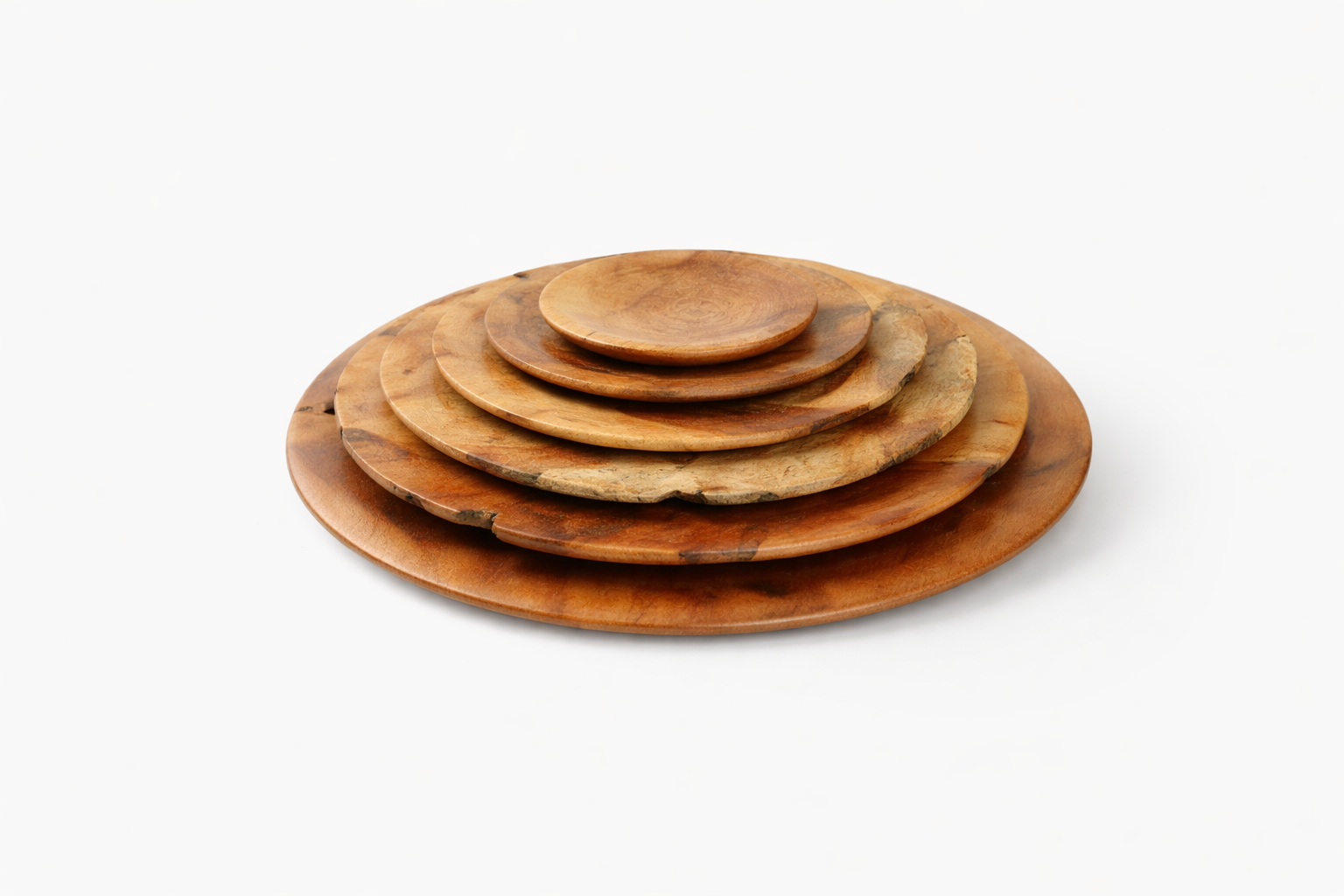 Wooden plates
