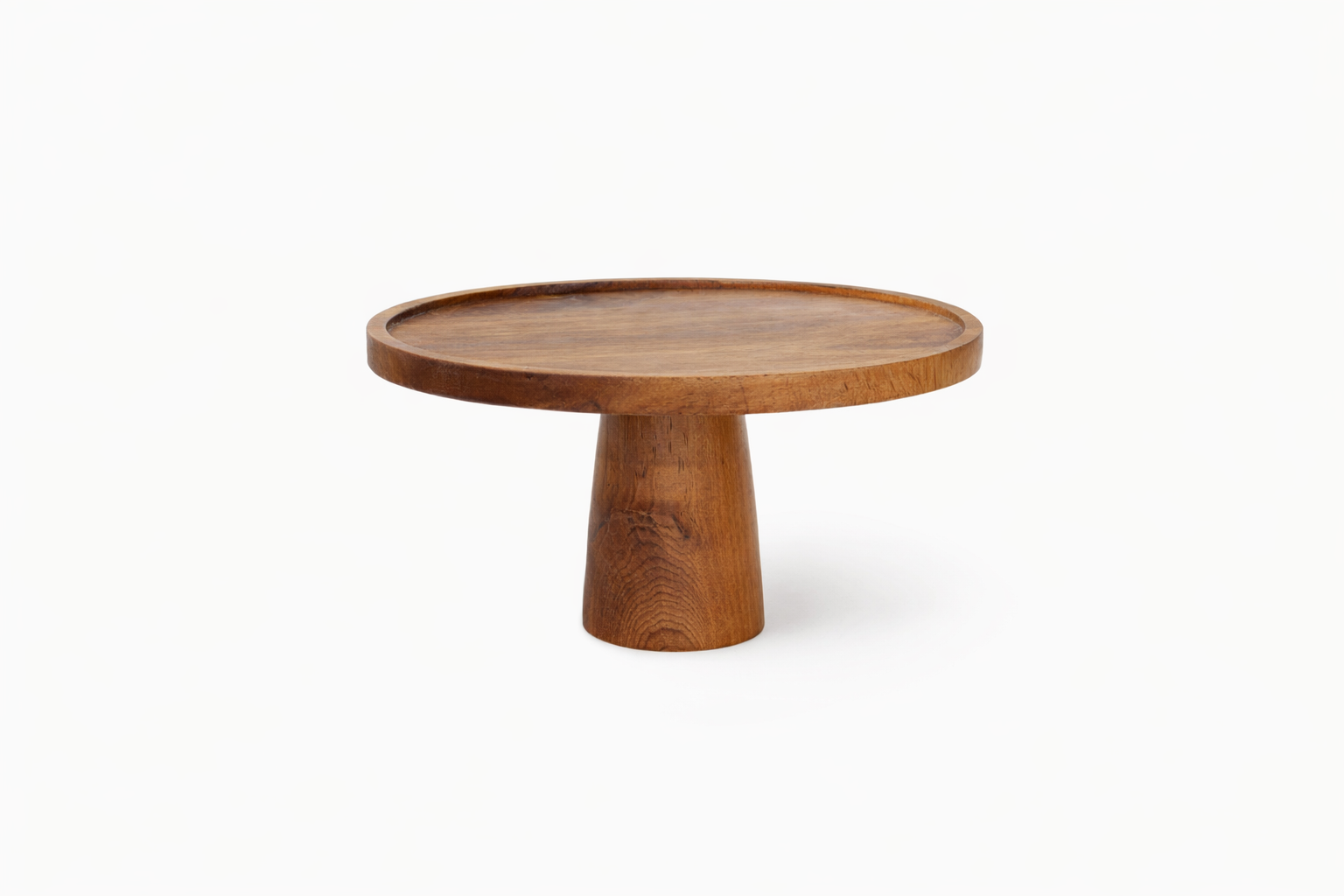 Wooden cake stand