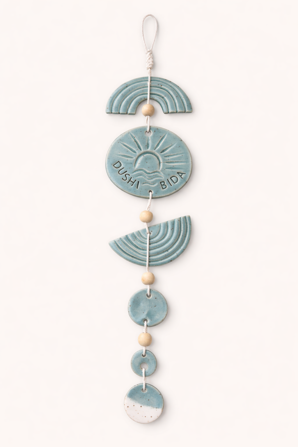 Handcrafted ceramic wall hanging