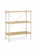 Minimalist wooden shelf
