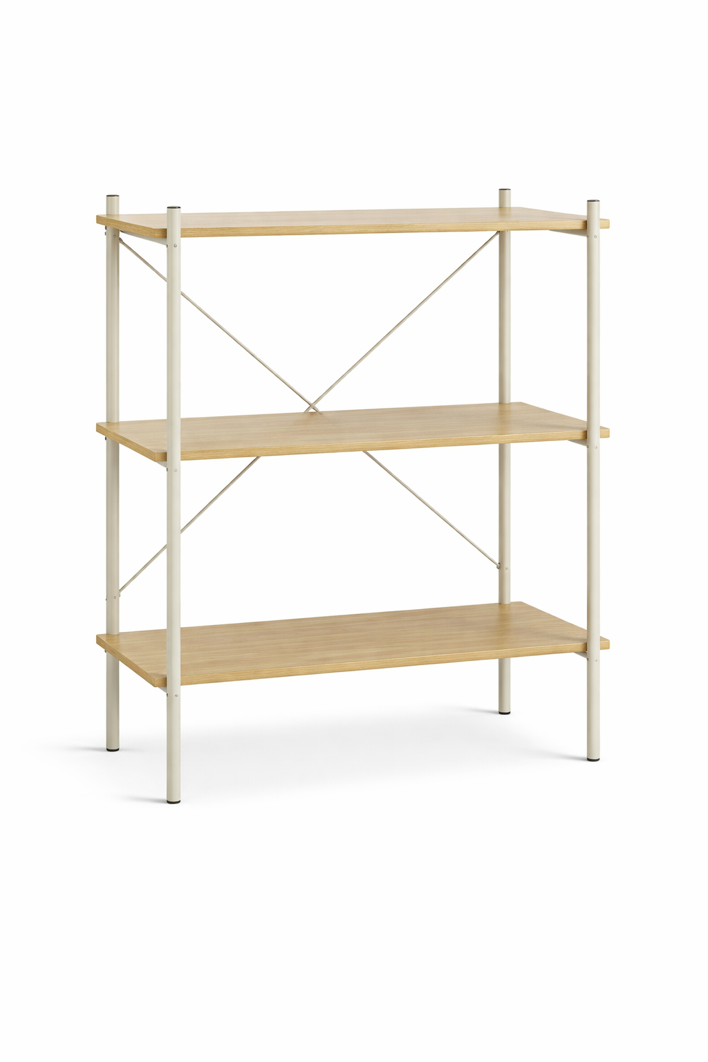 Minimalist wooden shelf