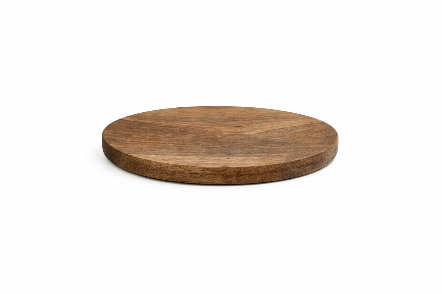 Rustic wooden plank round