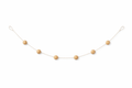 Delicate wooden garland